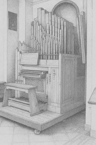 Organo della chiesa SS. Trinità di Avigliano Umbro