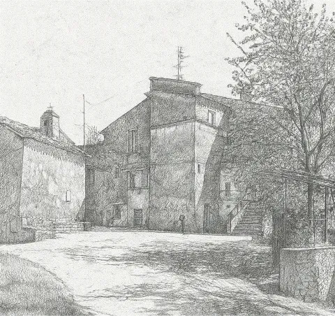 Santa Maria in Canale - casa colonica ed annessi