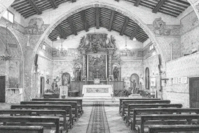 Chiesa di Santo Stefano di Collemancio - interno