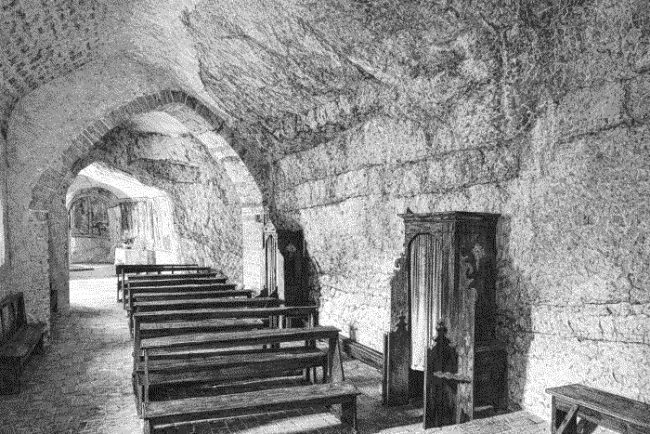 Eremo di Santa Maria della Stella - interno