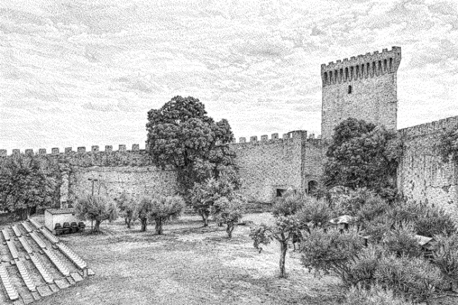 Rocca del Leone - interno