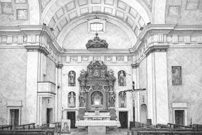 Santuario della Madonna della Carraia - interno