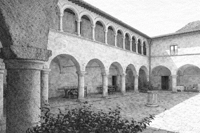 Abbazia di San Pietro in Valle - Chiostro