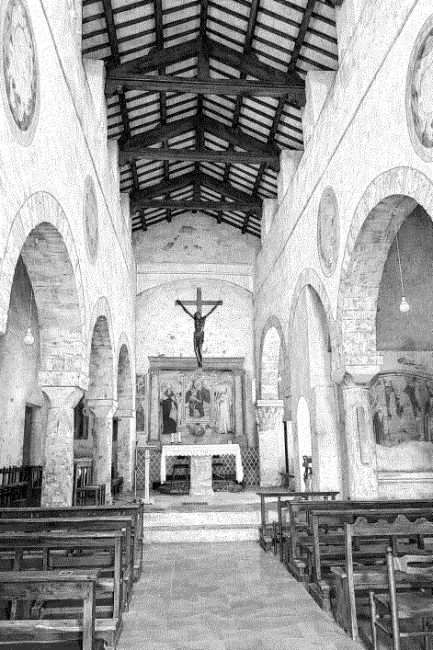 Abbazia di Santa Maria in Pantano - Interno