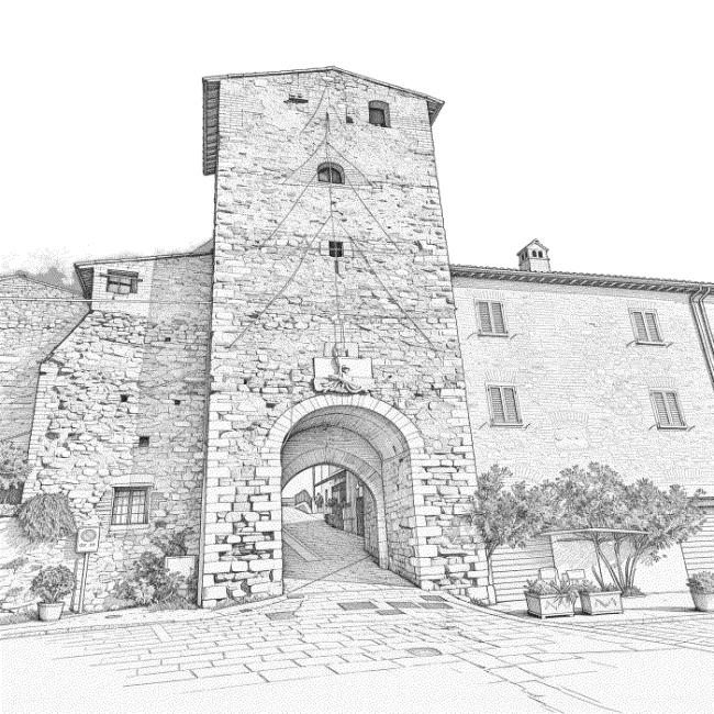 Compignano - Torrione