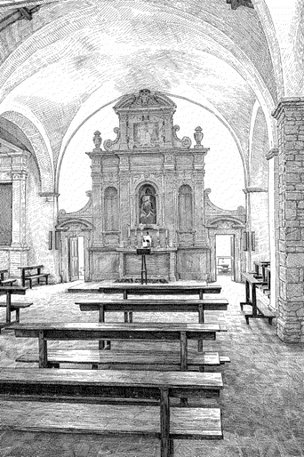 Santuario della Madonna delle Fontanelle - Dossale