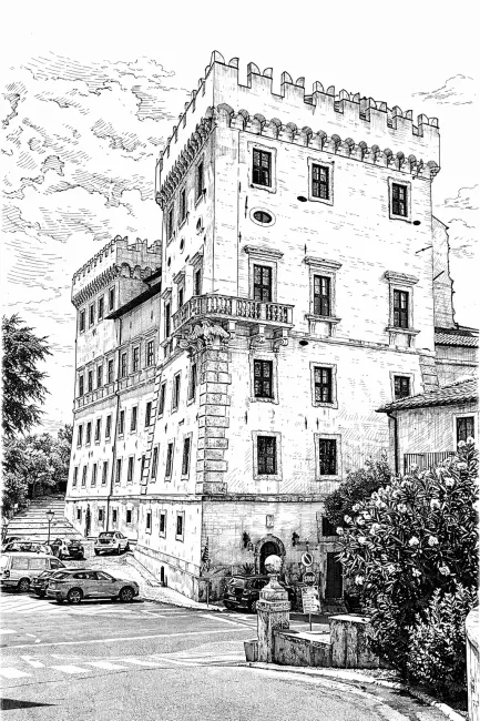  Palazzo Ducale o Palazzo Mattei