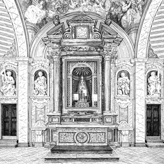 Santa Maria dei Laici - Interno