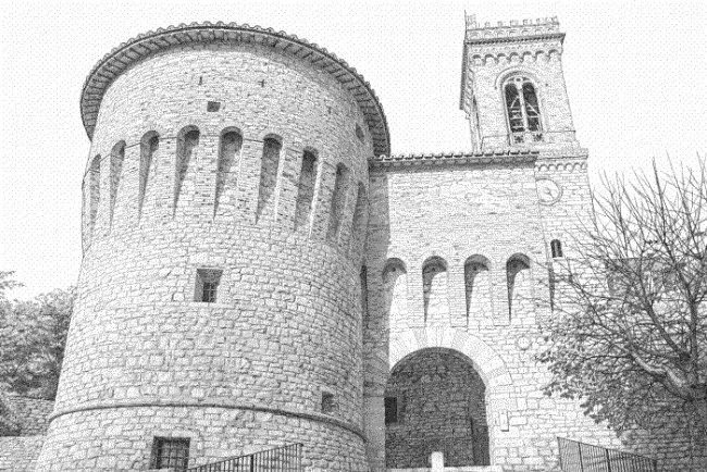 Torrione Porta Santa Maria -  Corciano