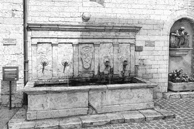 Fontana del Cardinal del Monte nel 2025