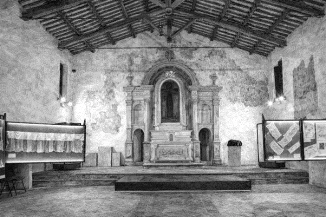 Museo del Tulle - Interno ex Chiesa di Sant'Agostino