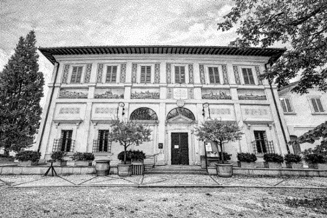 Villa Fabri - facciata nord