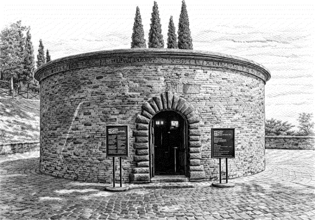 Pozzo di San Patrizio esterno