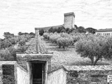 Camminamento fra Palazzo della Corgna e Fortezza medievale
