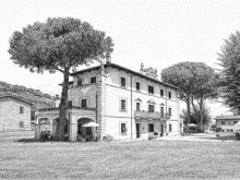 Isola Polvese, Casa Micciola, Villa "Biagiotti", Casa di Cesarino e giardino progettato dall'Arch. Pietro Porcinai