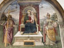 Madonna col Bambino e santi - Tiberio d'Assisi