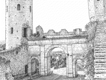 Porta Venere e Torri di Properzio